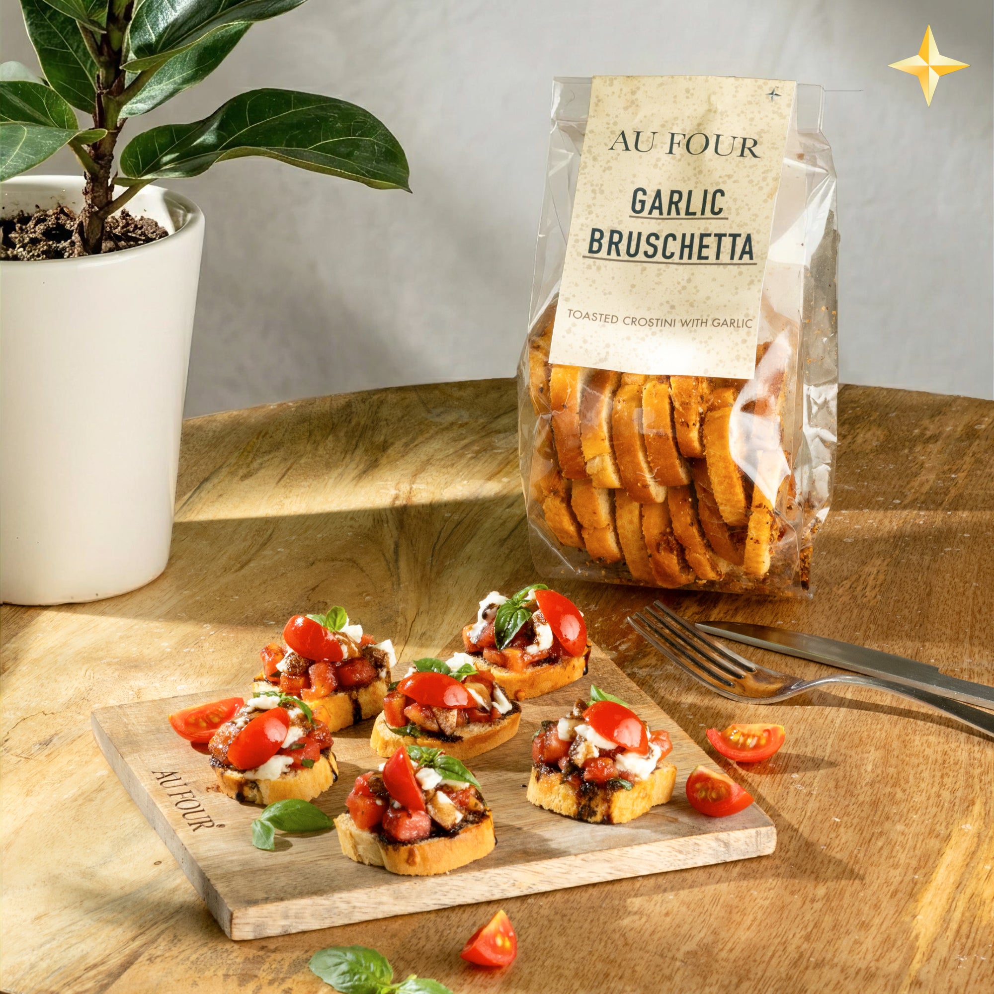 Garlic Bruschetta