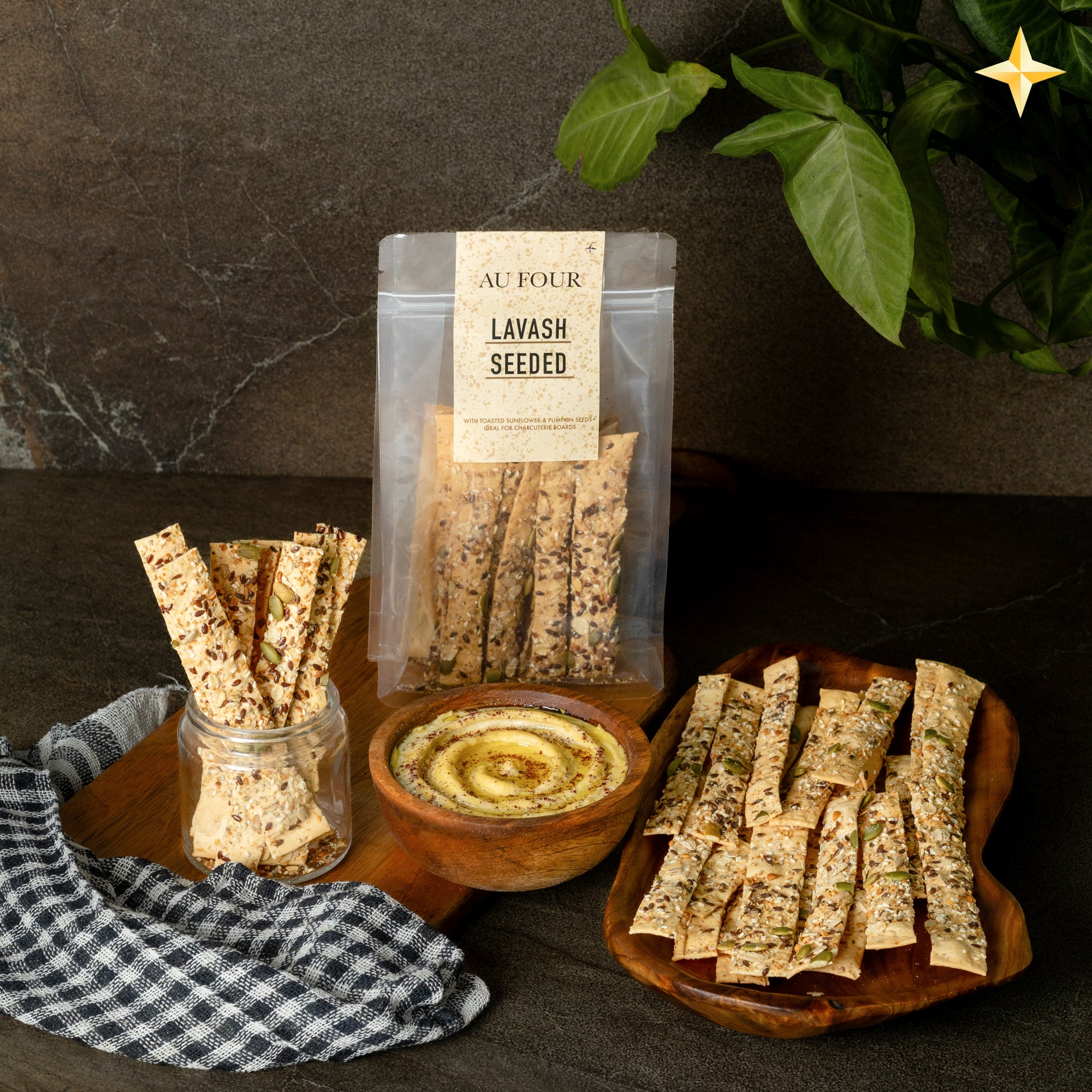 Lavash Seeded